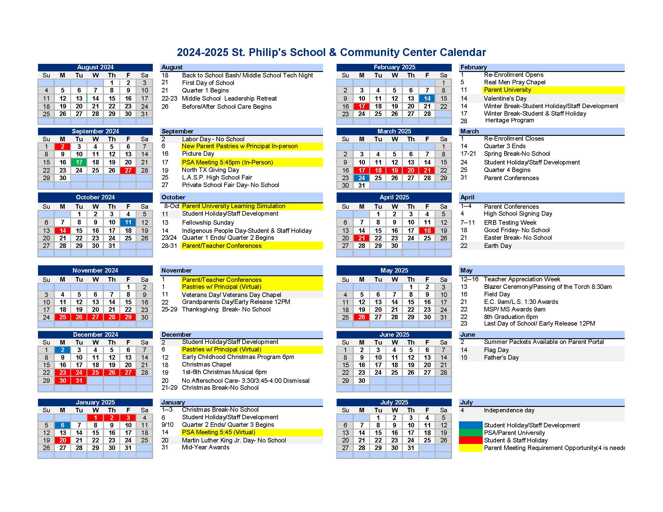 Phillips Exeter Academy Calendar 202526 Harlie Alejandrina